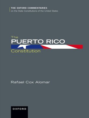 cover image of The Puerto Rico Constitution